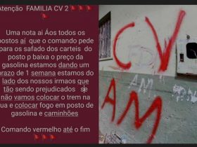 Facção manda postos de gasolina baixarem o preço do combustível