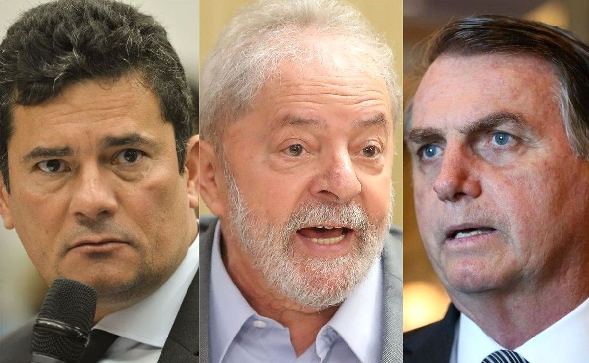 Lula tem 42%, Bolsonaro 28% e Moro 8%, diz pesquisa do Poder Data