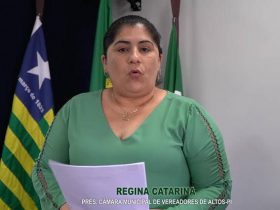 Regina Catarina prejudica votação de abono a professores de Altos