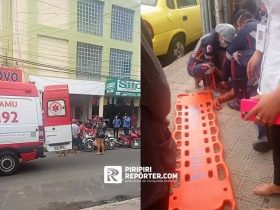 Homem sofre descarga eletríca e cai de poste no interior do Piauí