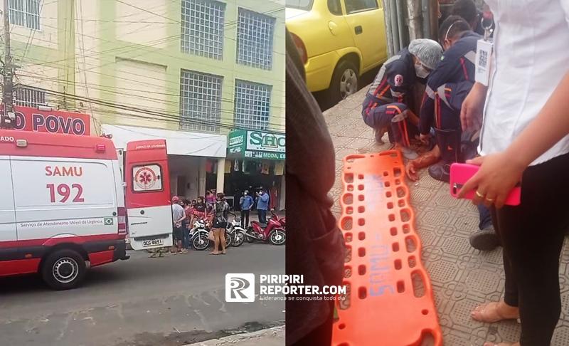 Homem sofre descarga eletríca e cai de poste no interior do Piauí