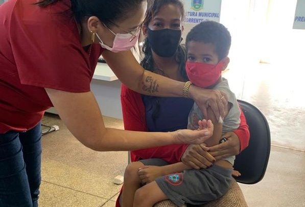 Mais de 2.000 crianças já foram vacinadas contra a Covid-19 no Piauí