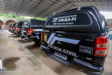 Governo do Estado entrega viaturas e equipamentos à Polícia Civil e Militar do Piauí