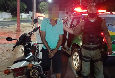 Motocicleta furtada na zona rural de Sigefredo Pacheco é encontrada pela PM de Campo Maior
