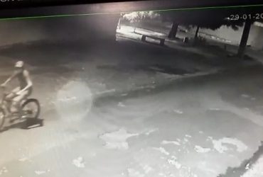 ladrão rouba câmeras de segurança de estabelecimento em Timon