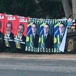 TRE-PI manda tirar toalhas de Bolsonaro e Lula que são vendidas em Teresina