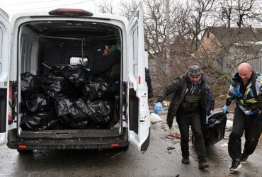 Ucrânia encontra cadáveres de 410 civis perto de Kiev