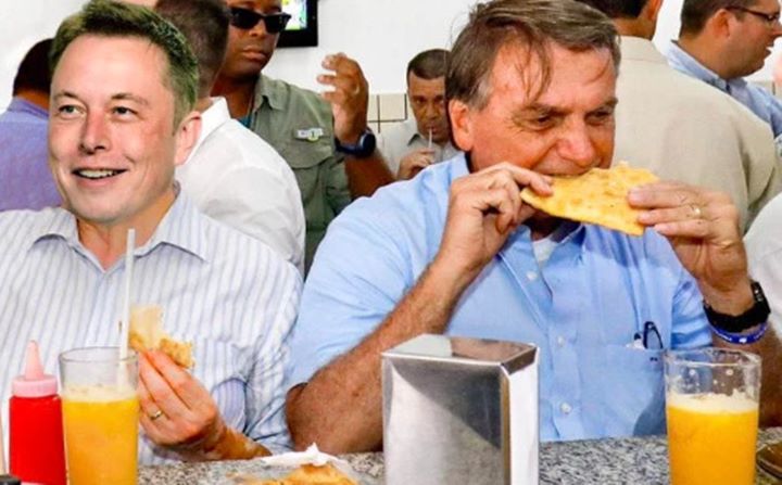 Encontro de Musk com Bolsonaro rende diversos memes pela internet