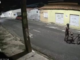 Bandido armado com facão rouba bicicleta de ciclista em Teresina