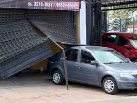 Loja é arrombada pela 10º vez em Teresina e bandidos levaram um carro