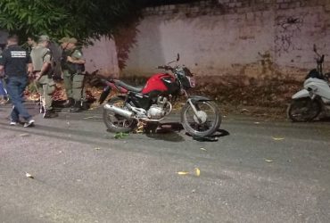 homem cai de moto e morre ao tentar fugir de assaltantes em Teresina