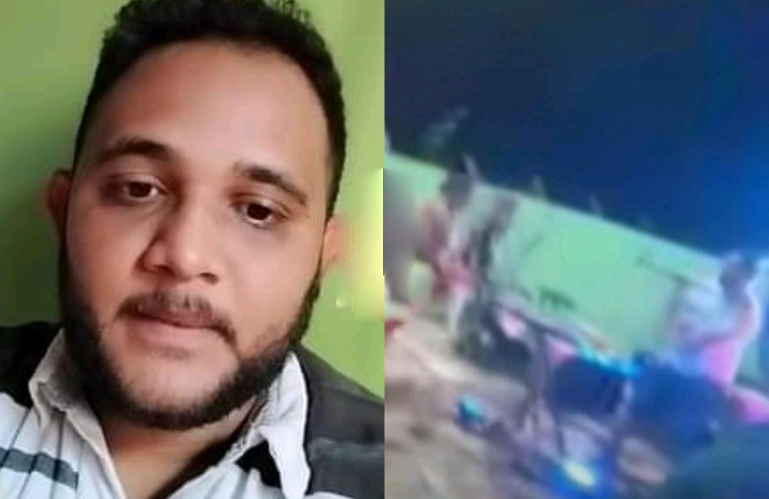 Cantor escapa de facada durante festa em praça público no interior do Piauí