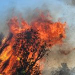 Incêndio na Serra de Santo Antônio já dura mais de dois dias