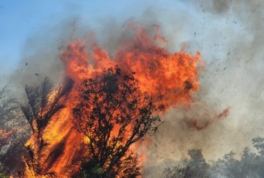 Incêndio na Serra de Santo Antônio já dura mais de dois dias
