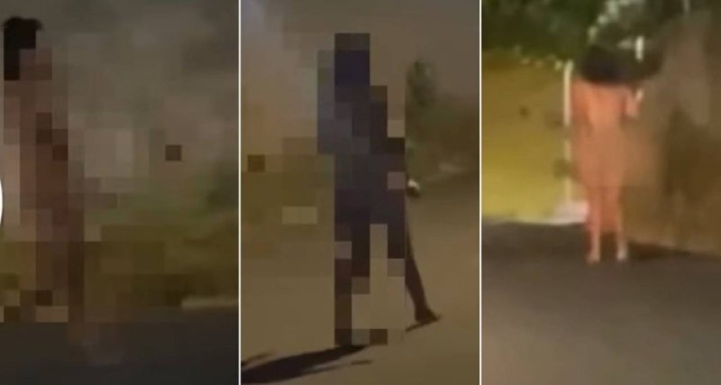 Mulher é filmada caminhando nua na zona norte de Teresina