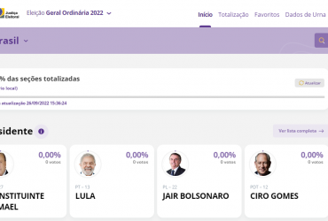 Site para consulta de votos nas Eleições de 2022 já está online