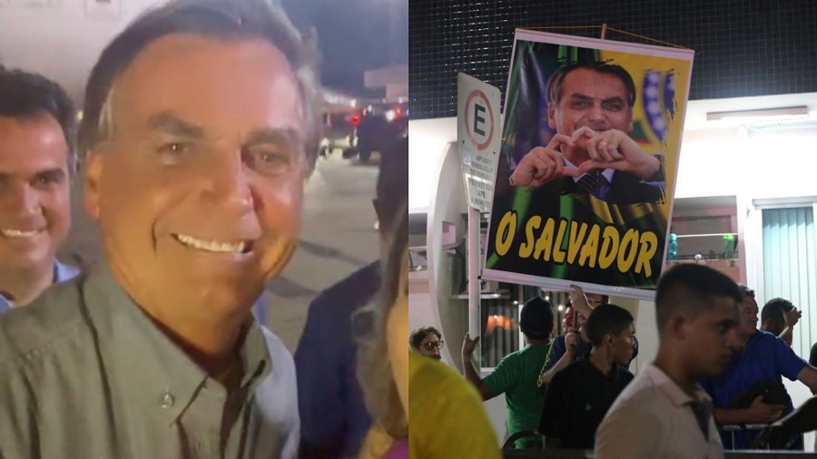 Jair Bolsonaro chega a Teresina para cumprir agenda política