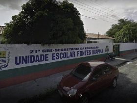 Teto de escola desaba e deixa pessoas feridas em Teresina