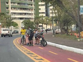 Policial é atropelado por suspeitos na Av. Marechal Castelo Branco em Teresina