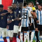 França e Argentina disputam a final da copa do mundo nesse domingo