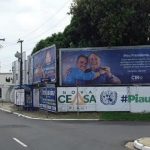 Ministro Ciro Nogueira divulga outdoors para homenagear Bolsonaro no Piauí