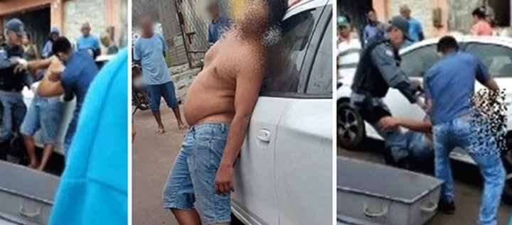 Homem é encontrado morto em pé encostado em carro no Maranhão