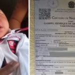 Casal fanático pelo Flamengo coloca o nome do filho de Arrascaeta e viraliza na web