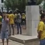 PM retira manifestantes de acampamento em frente ao 25°BC em Teresina
