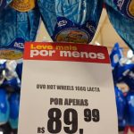 Ovos de páscoa chegam nos supermercados com preços de até R$90 reais