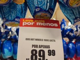 Ovos de páscoa chegam nos supermercados com preços de até R$90 reais