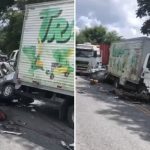 Acidente causa engavetamento entre sete veículos na BR-222 e deixa duas pessoas mortas no interior de Ceará
