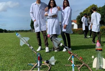 Jovens piauienses se destacam em competição nacional de foguete