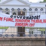 Nesta quinta-feira (18), Servidores da Saúde do Piauí realizarão protestos em frente ao Palácio de Karnac