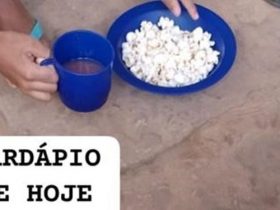 População se revolta após alunos receberem pipoca com suco em merenda escolar no interior do Maranhão