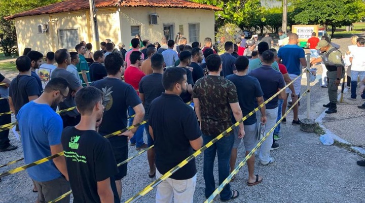 550 candidatos não comparecem à prova do Corpo de Bombeiros do Piauí