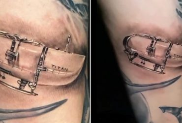 Brasileiro tatua Titan que implodiu no Atlântico, assunto gerou polêmica e repercussão negativa