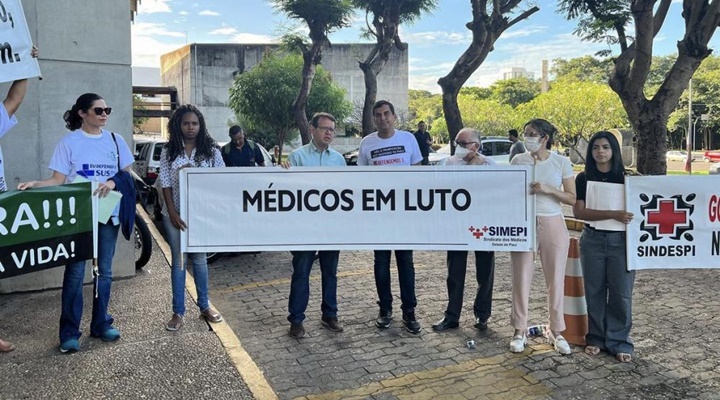 Médicos da rede estadual do Piauí realizarão paralisação nessa sexta-feira (23)