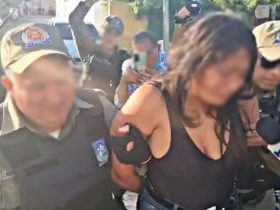 Mulher faz barraco e morde policial em churrascaria em Teresina