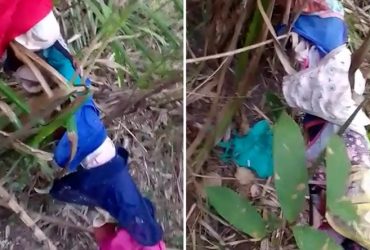 Populares descobrem esconderijo de ladrão de calcinhas no interior do Piauí