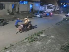 Bandidos matam jovem, fere outras 3 pessoas e 2 são presos com pistola roubada da polícia no Maranhão