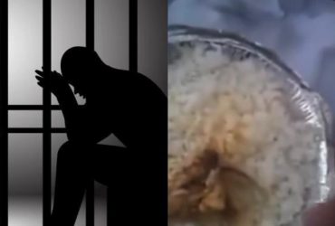 Detento grava vídeo em celular reclamando de comida servida em presídio