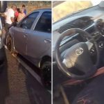 Homem fica gravemente ferido após pedaço de madeira da ponte perfurar carro no Piauí