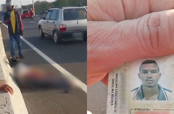 Motoqueiro morre após desequilibrar de veículo depois de uma suposta explosão de celular em Teresina