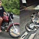 Jovem morre após colidir motocicleta contra ônibus no litoral do Piauí