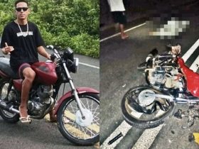 Jovem morre após colidir motocicleta contra ônibus no litoral do Piauí