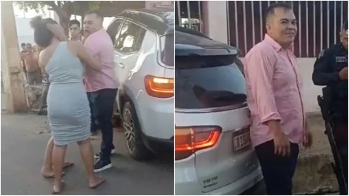 Vídeo: Delegado é preso após dar tapa em mulher durante discussão de trânsito