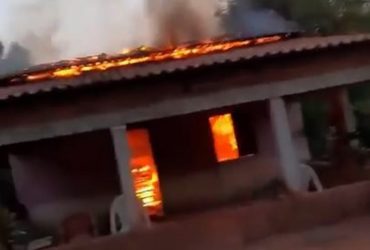 Homem ateia fogo na própria casa após suspeitar de traição no Maranhão