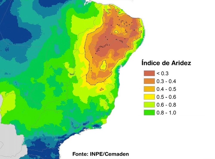 Brasil registra clima de deserto pela primeira vez