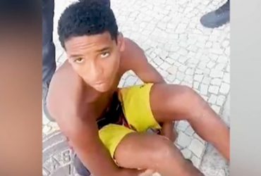 Vídeo: Ladrão engole joia roubada para não ser preso