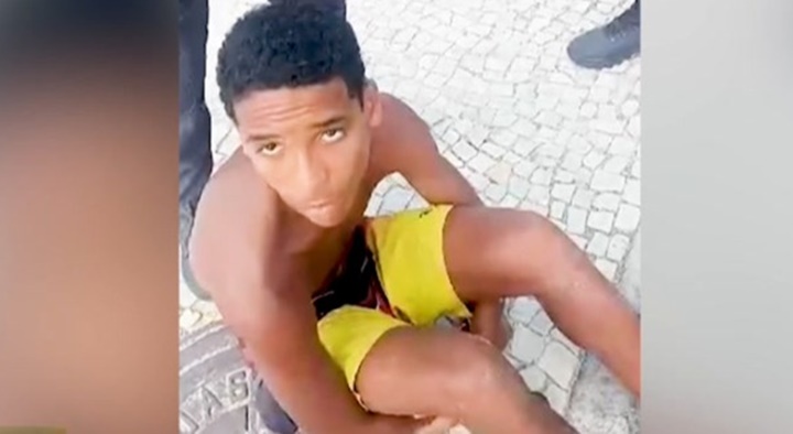 Vídeo: Ladrão engole joia roubada para não ser preso